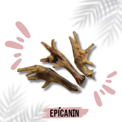 Patte de poulet séchée