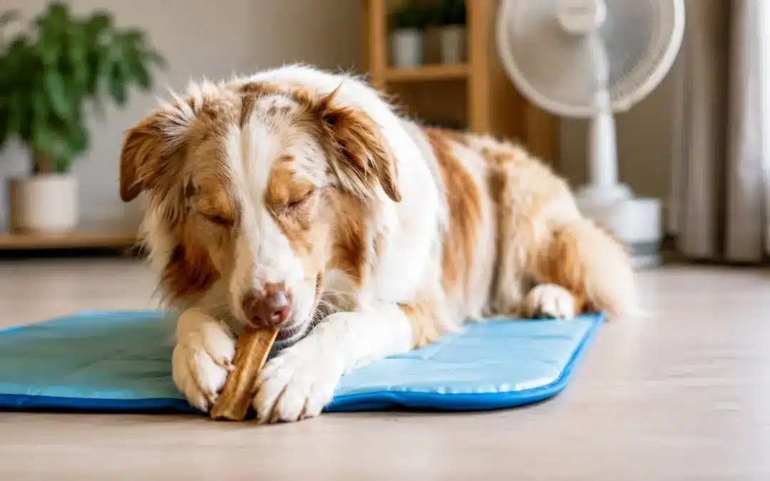 Comment occuper un chien pendant la canicule sans risque