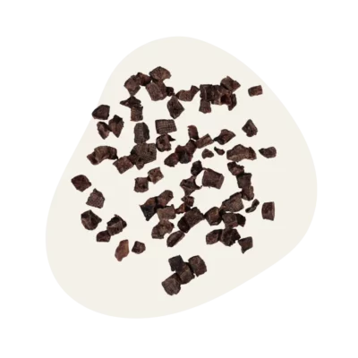 Mini dés de Poumon de Bœuf 🐮